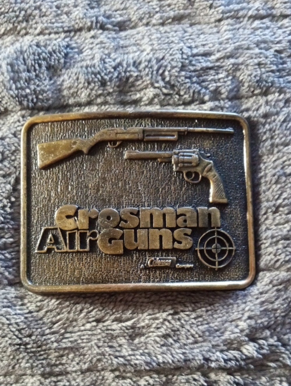 Grosman Air Guns Vintage Belt Buckle